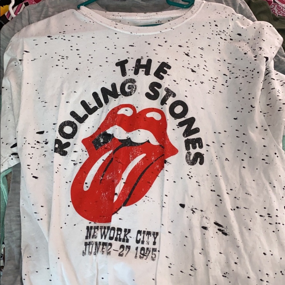 Rolling Stones shirt worn a handful of times size large